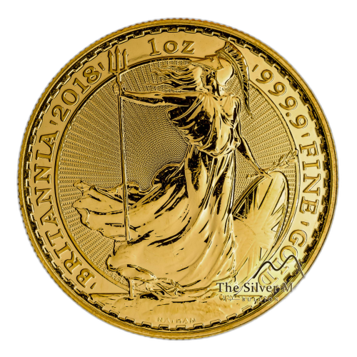 1 Troy ounce gold coin Britannia 2020 front