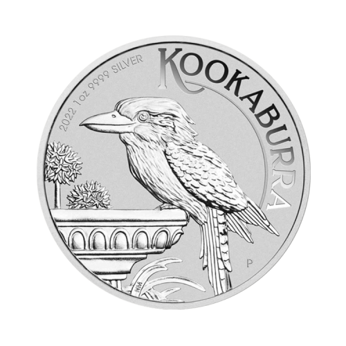 Kookaburra 2022 silver coin 1 troy ounce front