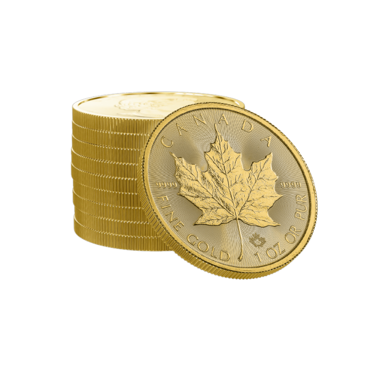 1 troy ounce gouden Maple Leaf munt