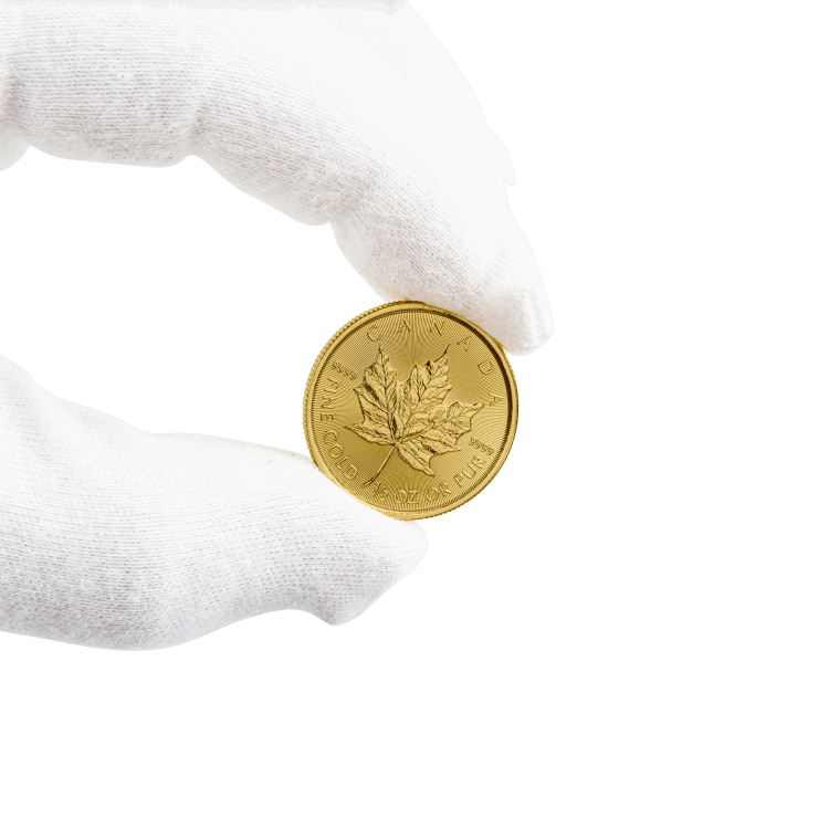 Formaat 1/2 oz gouden Maple Leaf