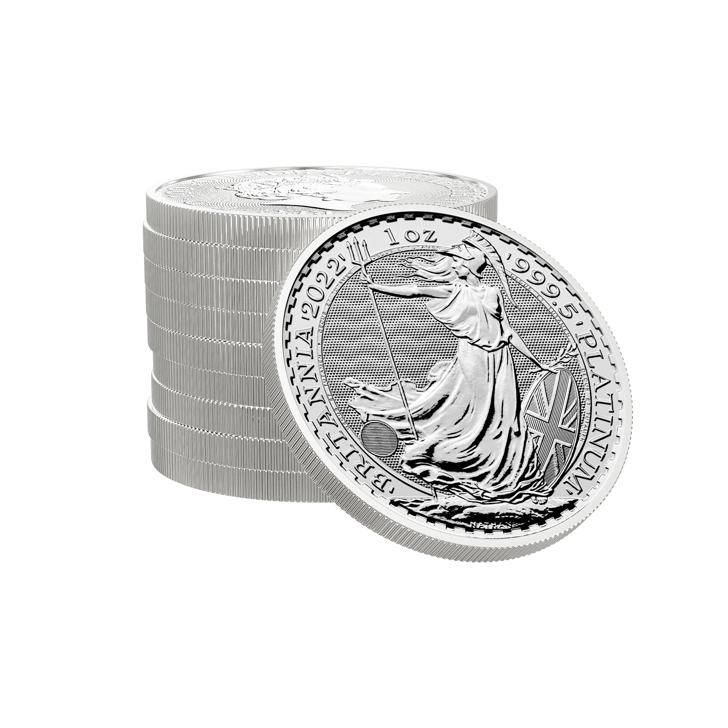Platina munt Britannia 1 troy ounce