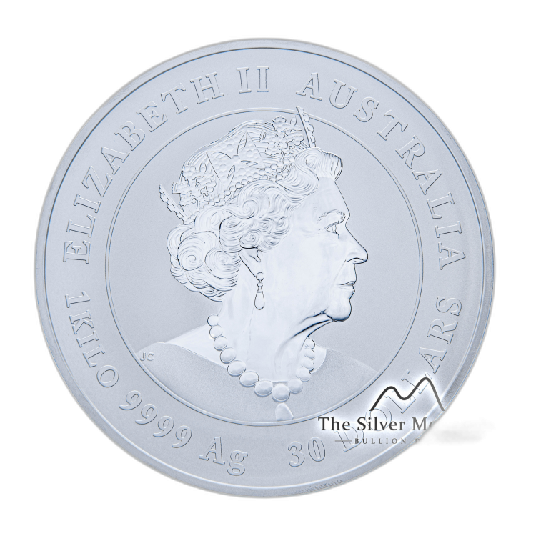 1 Kilogram silver coin Lunar 2021 back