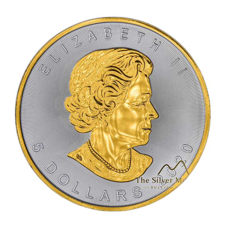 1 troy ounce silver coin Maple Leaf Chameleon 2020 angle 5