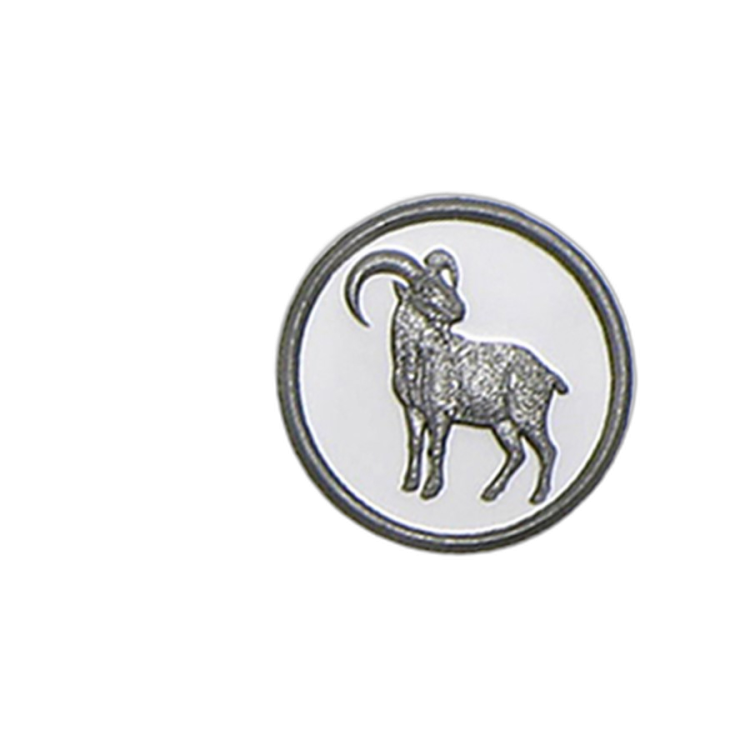 1 troy ounce zilveren munt Kookaburra (Goat Privy) 2015 achterkant