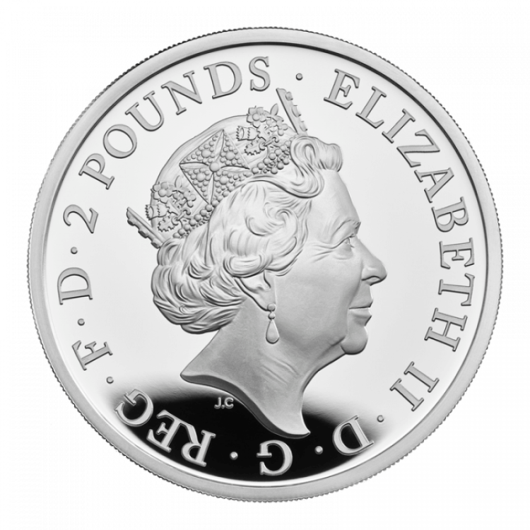 6-piece silver Britannia set 2022 Proof angle 6