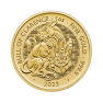 1 troy ounce gold coin Tudor Beasts Bull of Clarence front
