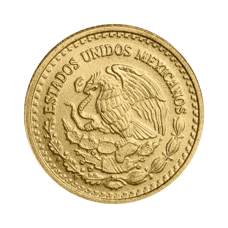 1/20 troy ounce gouden munt Mexican Libertad 2023 achterkant