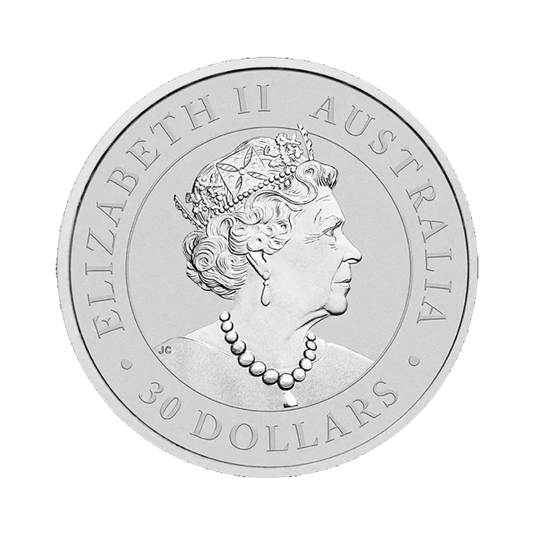 1 Kilogram silver coin Koala 2020 back