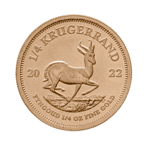 1/4 troy ounce Krugerrand diverse jaargangen