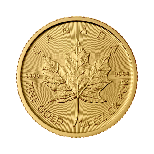 Gouden Maple Leaf 1/4 troy ounce goud