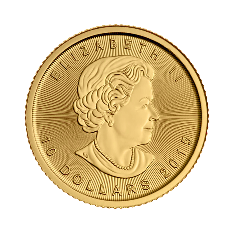 Elizabeth II Maple Leaf 1/4 oz goud