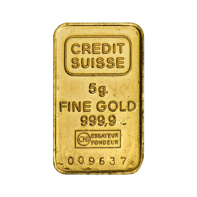 Goudbaar Credit Suisse 5 gram