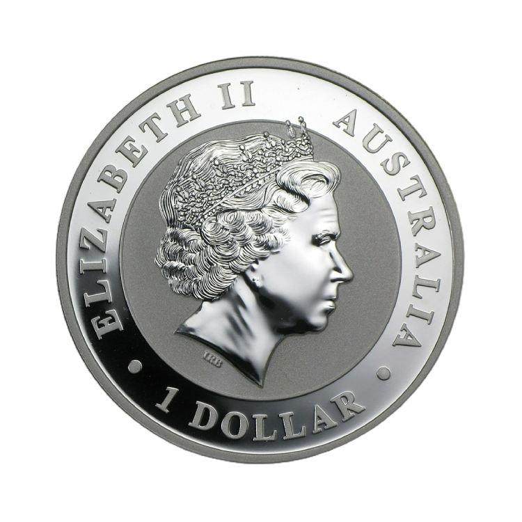 1 troy ounce silver Koala coin 2017 back