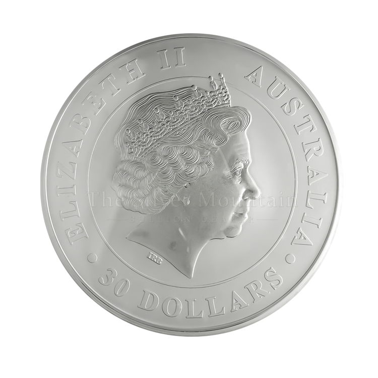 1 Kilogram silver Koala coin 2018 back