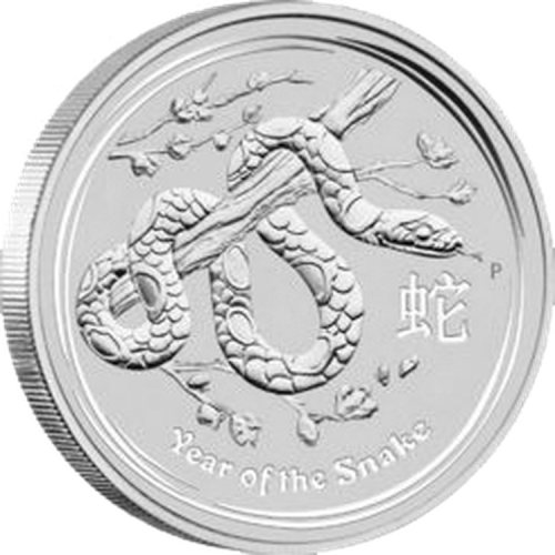 1 kilo Lunar silver coin 2013 front