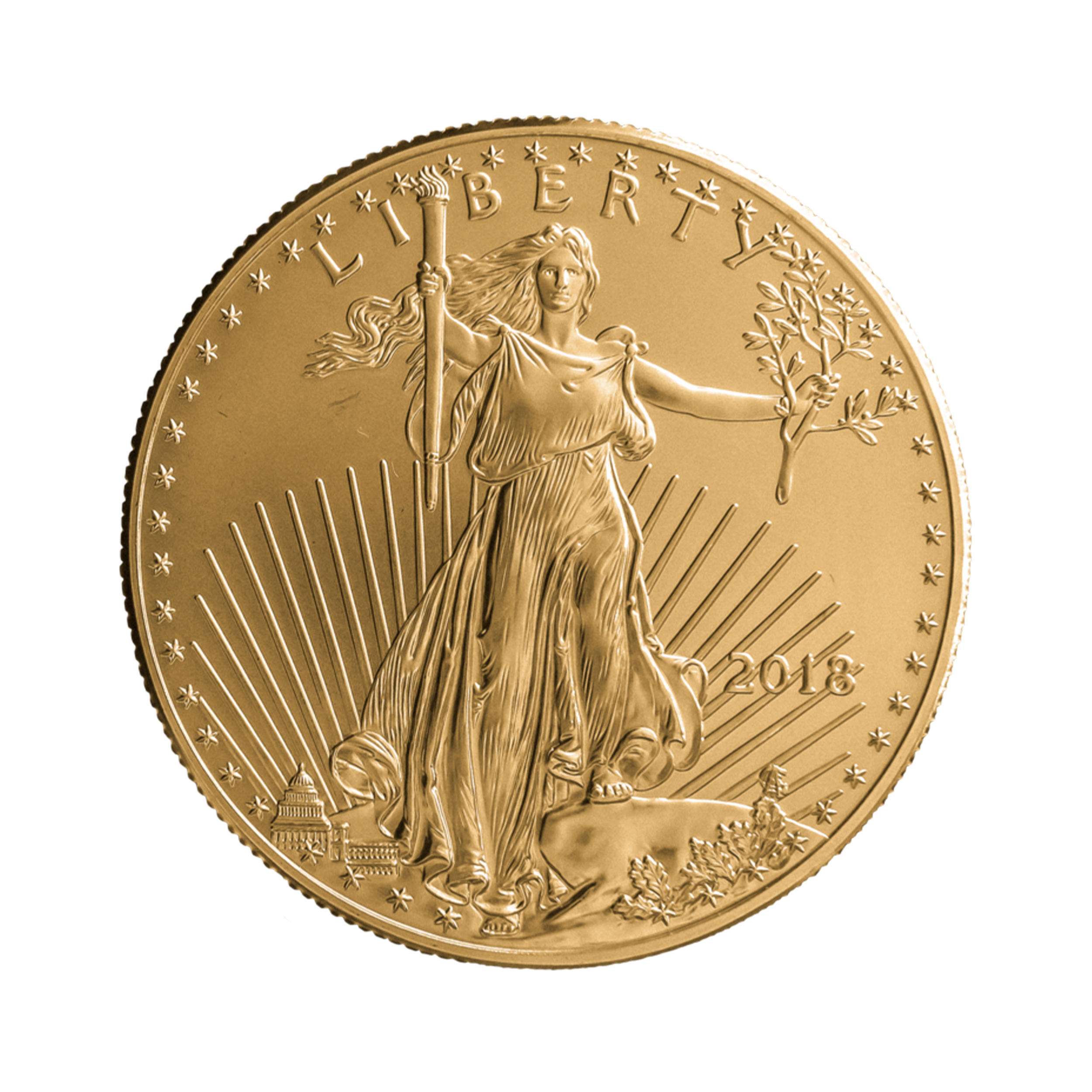 1 oz gouden American Eagle munt