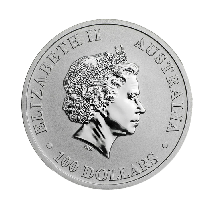 Reverse 1 oz Platinum Kangaroo