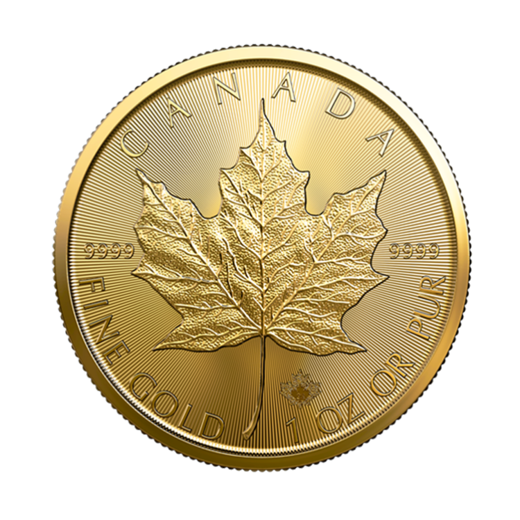Voorkant gouden Maple Leaf 2023
