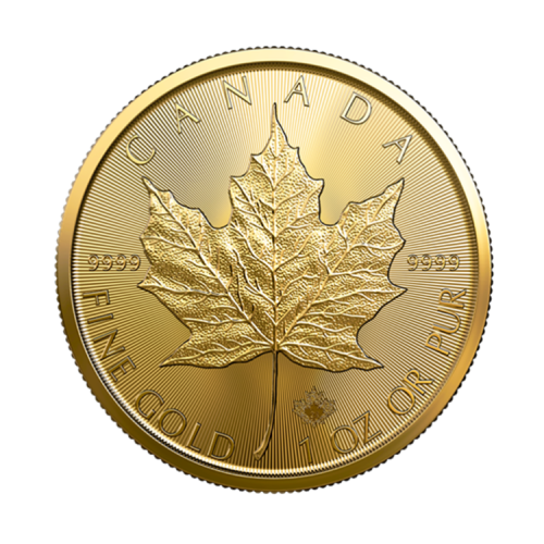 Voorkant gouden Maple Leaf 2023