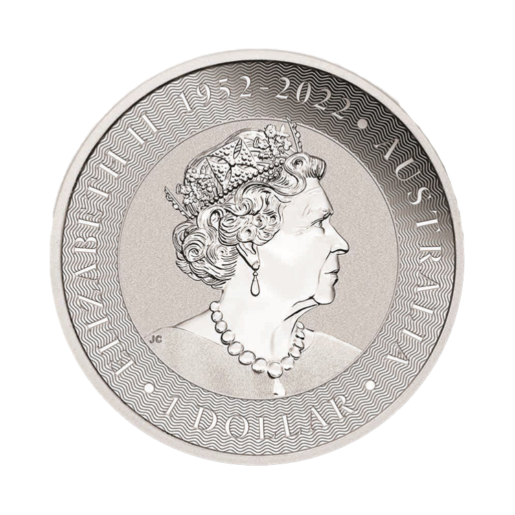 1-troy-ounce-zilveren-munt-kangaroo-circulated-achterkant