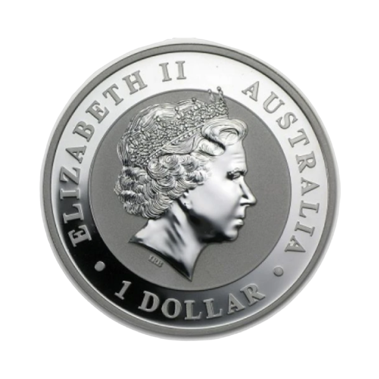 1 Troy ounce silver coin Koala 2011 back