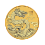 2 troy ounce gouden munt circulated voorkant