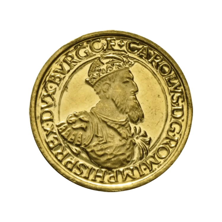 ECU munt goud