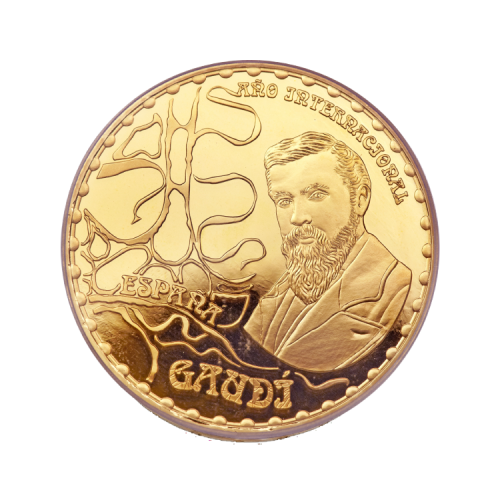 Gouden munt Spanje 400 Euro 2002 voorkant