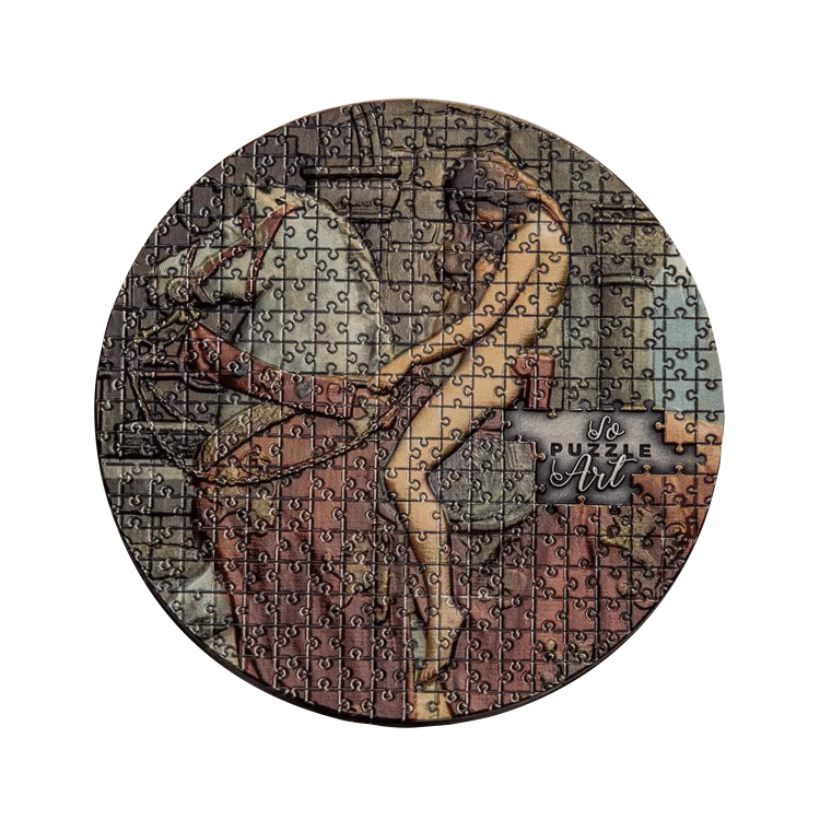 3 troy ounce zilveren munt Lady Godiva 2020 antieke afwerking voorkant